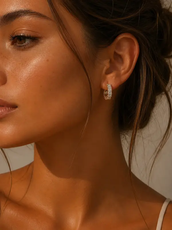 c7662628-b7c5-4536-abdf-d5937ddf30e1 Diamond Hoop Earrings