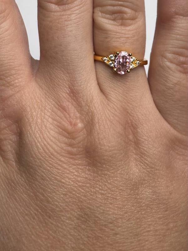 Pink Diamond Ring