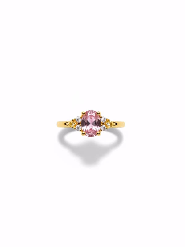 Pink Diamond Ring