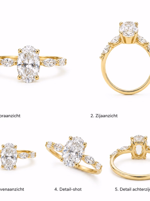 Oval Diamond Ring
