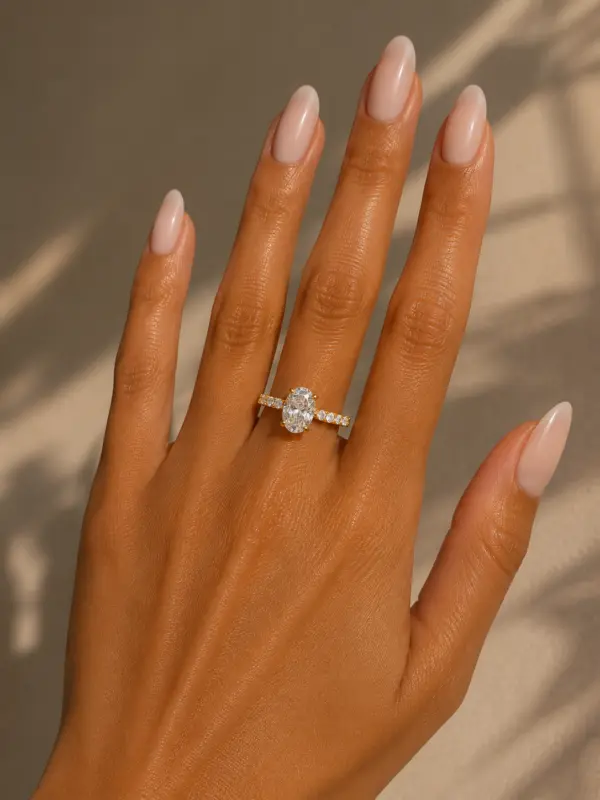 Oval Diamond Ring