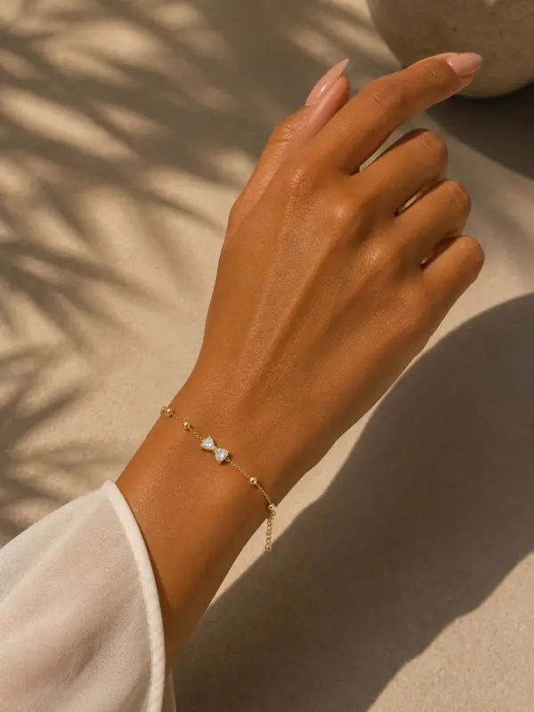 6cc02161-fbaf-4d29-90dc-fb5b090c3d5e Bow Diamond Bracelet