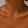 Creme Heart Necklace
