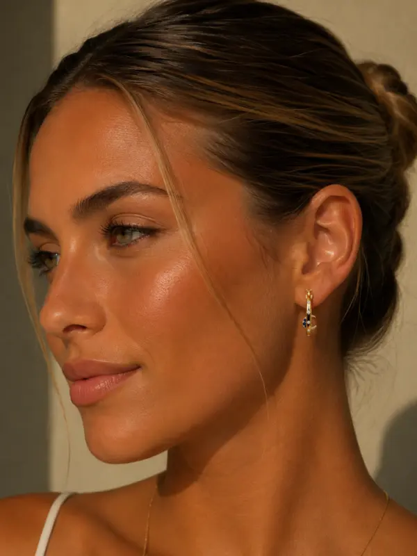 Moon & Star Earrings