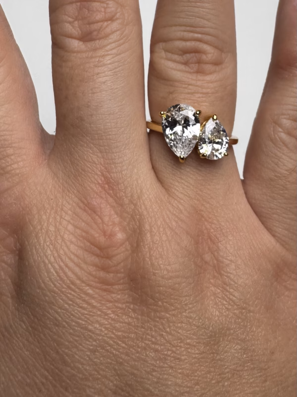 Double Diamond Ring