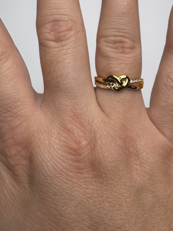 Infinity Heart Ring