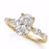 Oval Diamond Ring