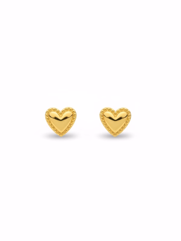 Heart Stud Earrings