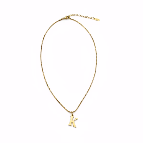Letter K Necklace