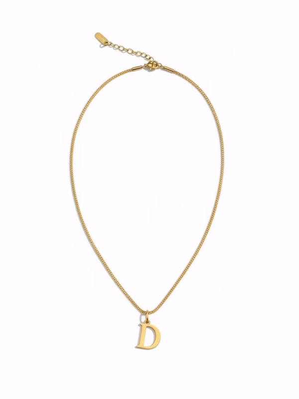 Letter D Necklace
