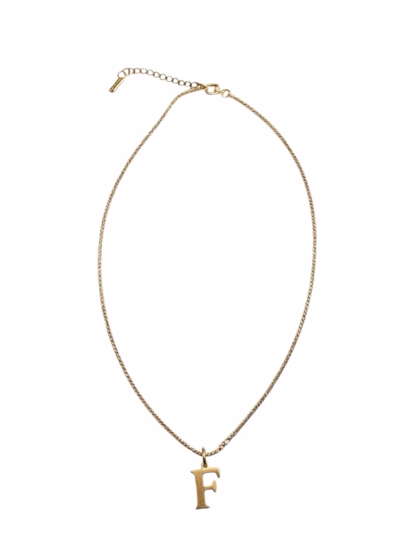 Letter F Necklace