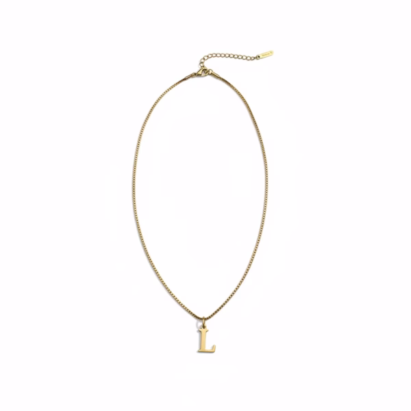 Letter L Necklace