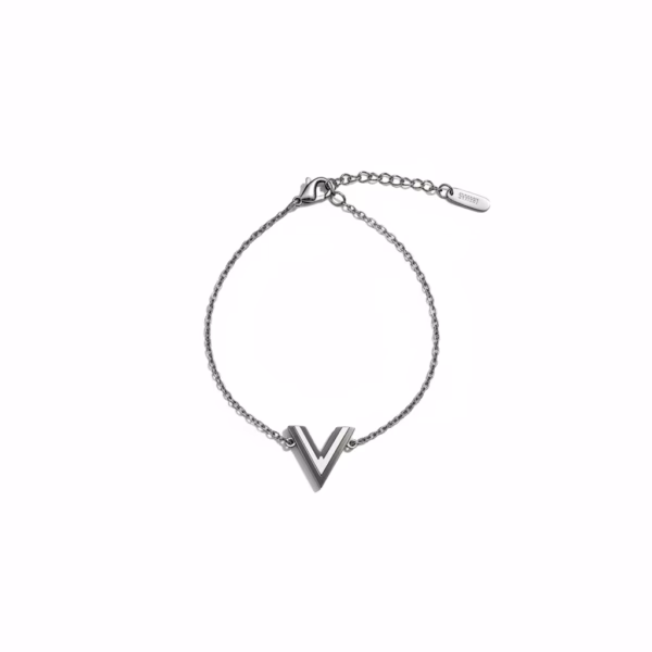 Bracciale a V in argento