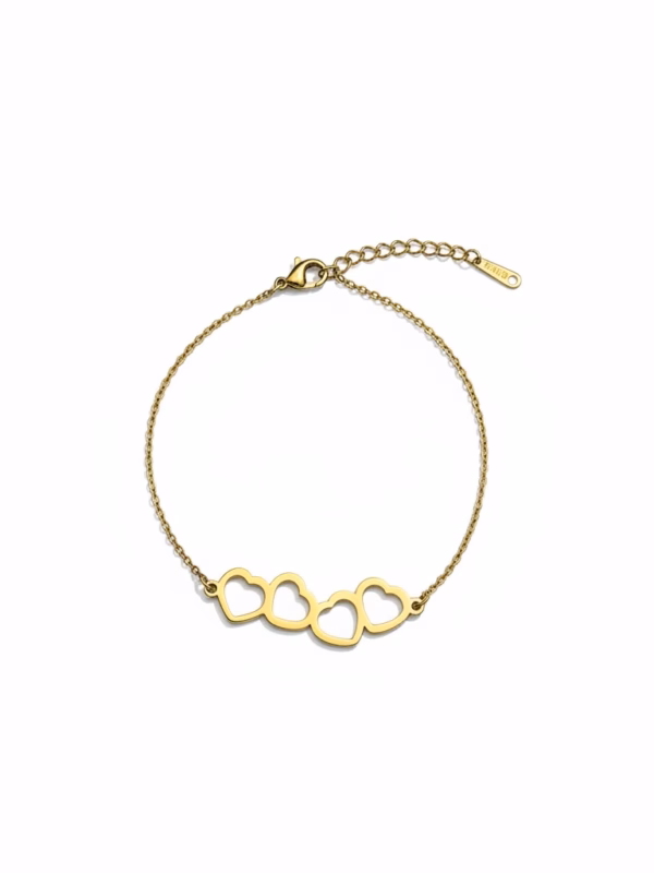 4 Hearts Bracelet