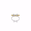 Bow White Diamond Ring