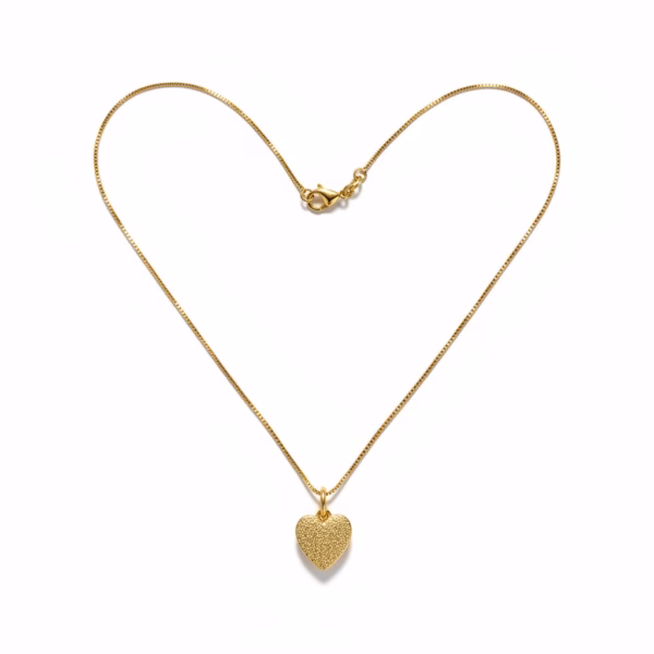 Soldid Heart Necklace