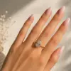 Drop Diamond Ring 2 Carat