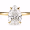 Drop Diamond Ring 2 Carat