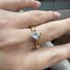 Solid Diamond Ring size 8