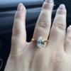 Drop Diamond Ring 2 Carat