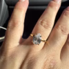 Drop Diamond Ring 2 Carat