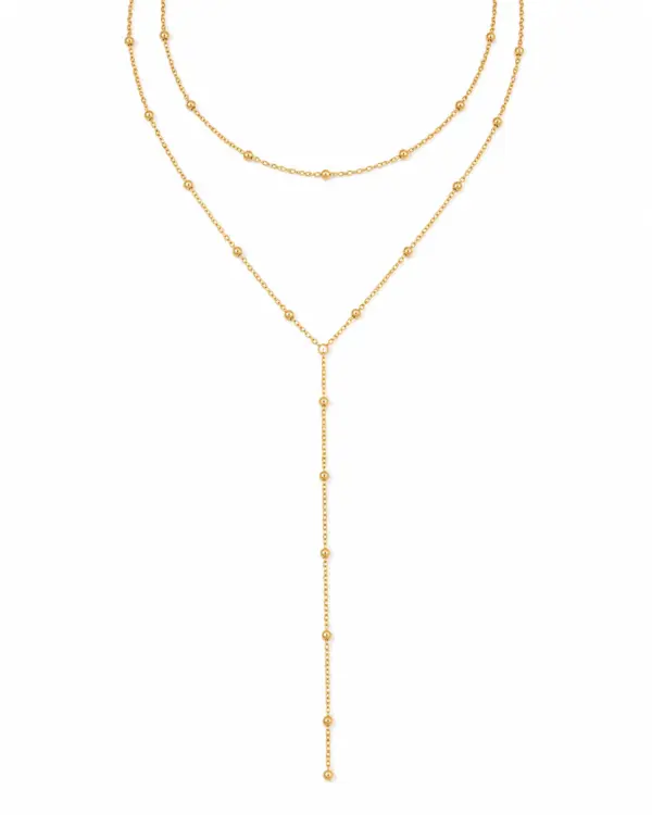 Luna Lariat Necklace