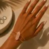 🌸 Rozenkwarts armband