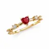 Ruby Heart Ring