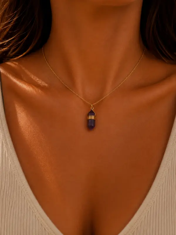51a41a7d-3b19-44d4-9539-f576a62cad55 Amethyst Necklace