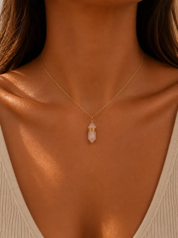 94c3aef8-0cad-4ee8-8466-d37772015e75 Rose Quartz Ketting