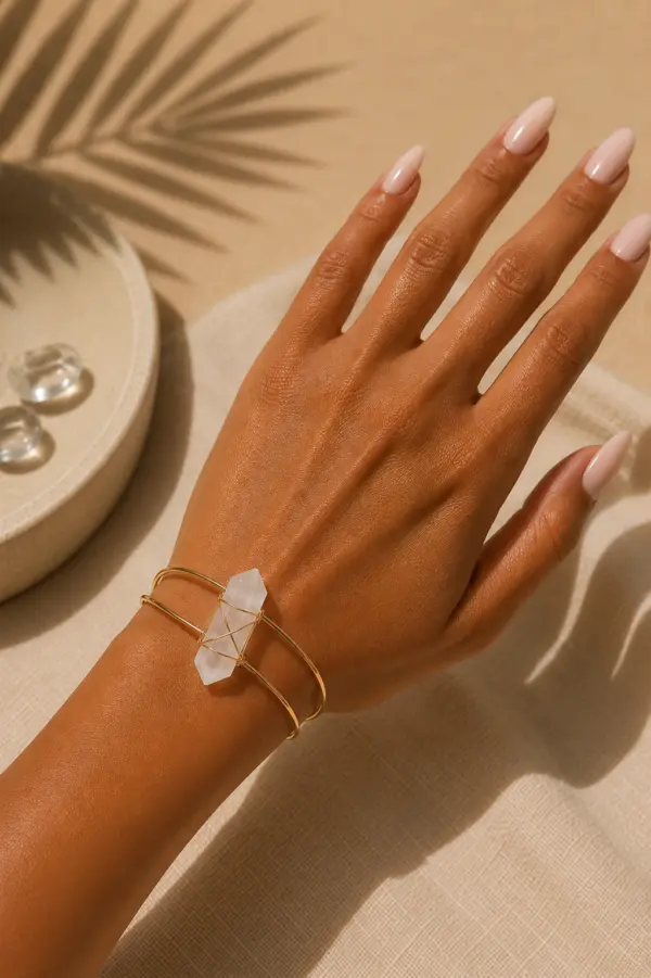 9579f600-9ed9-432b-a9d9-7fa9d6db5335 š¤ Bergkristal armband (Clear Quartz)
