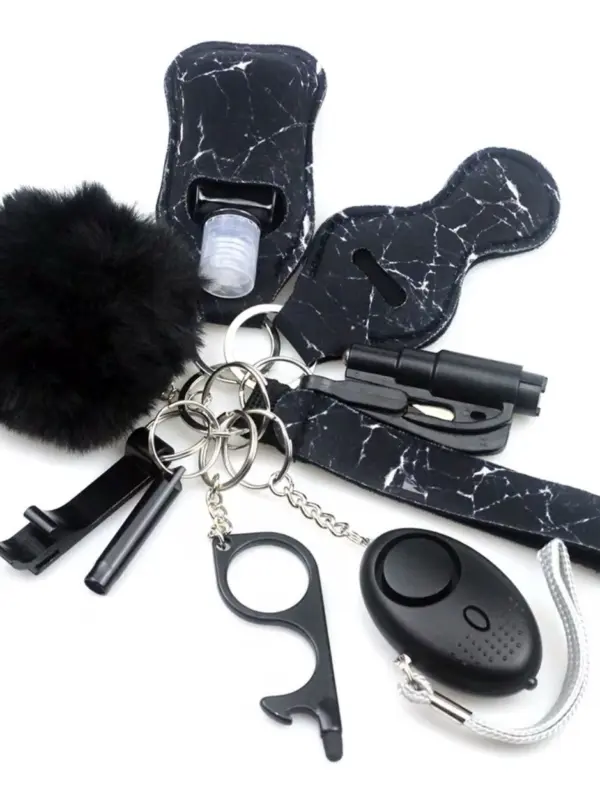 screenshot-42 Safety Key Chain Set Black